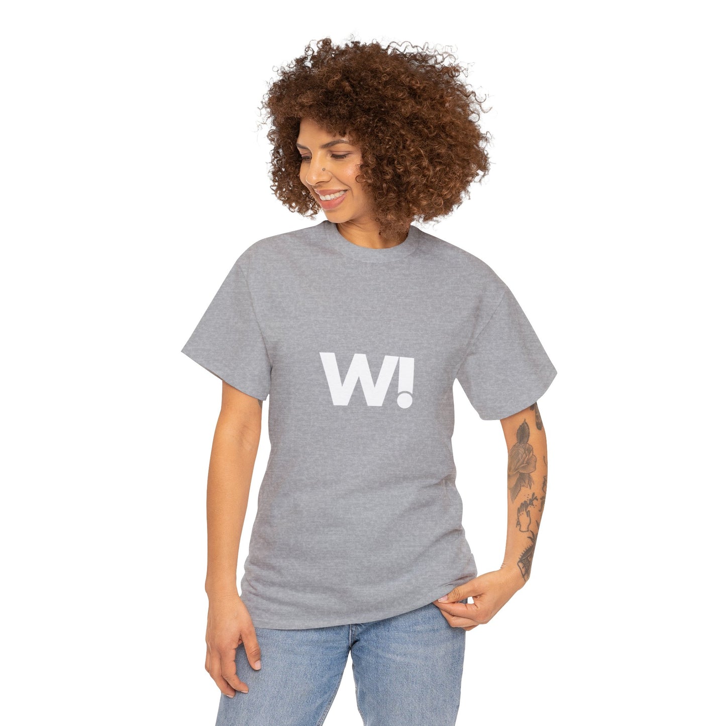 "W!" Unisex Heavy Cotton Tee