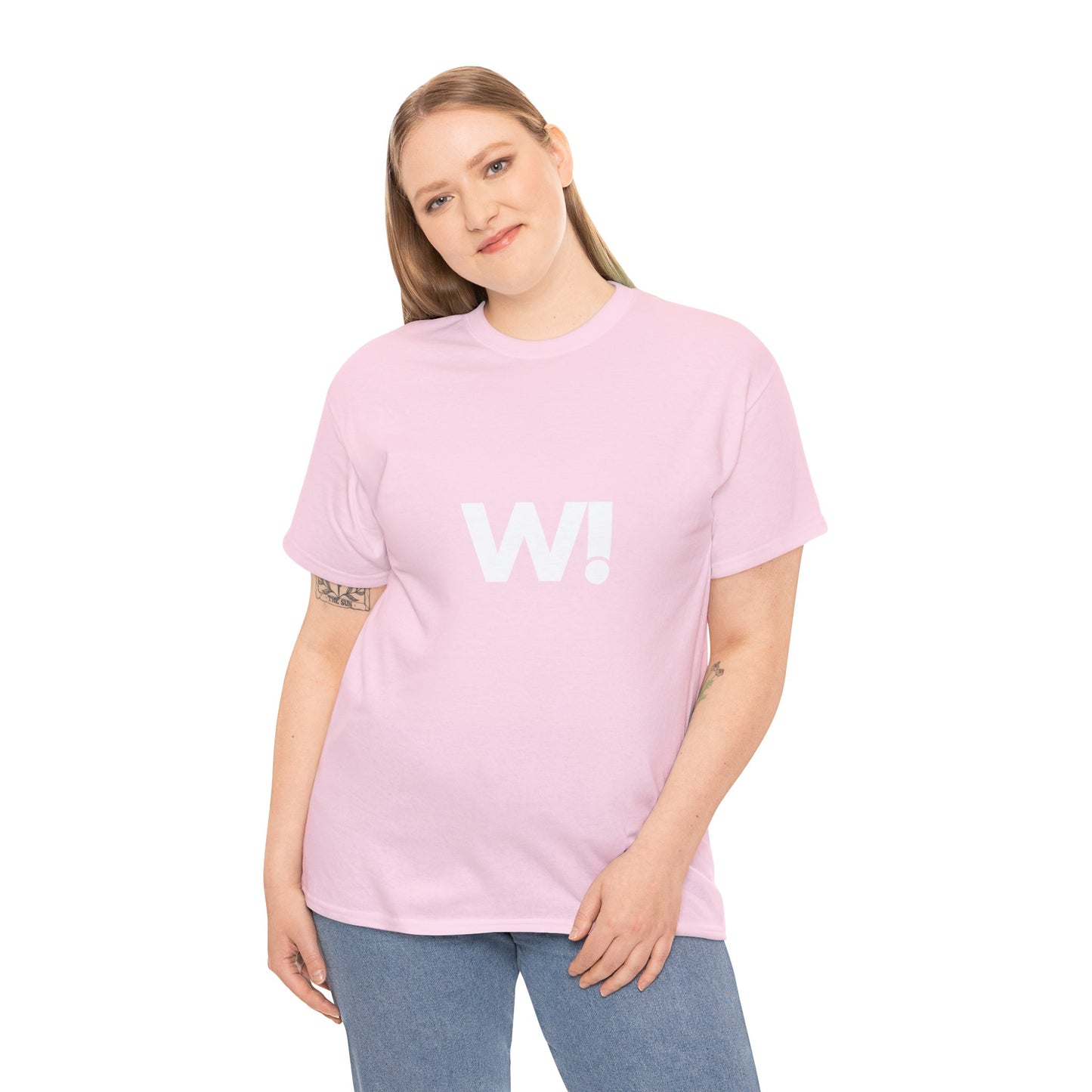 "W!" Unisex Heavy Cotton Tee