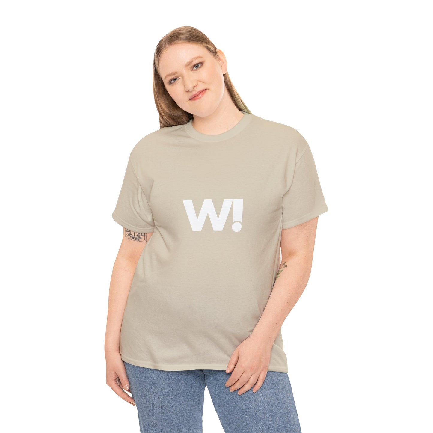 "W!" Unisex Heavy Cotton Tee