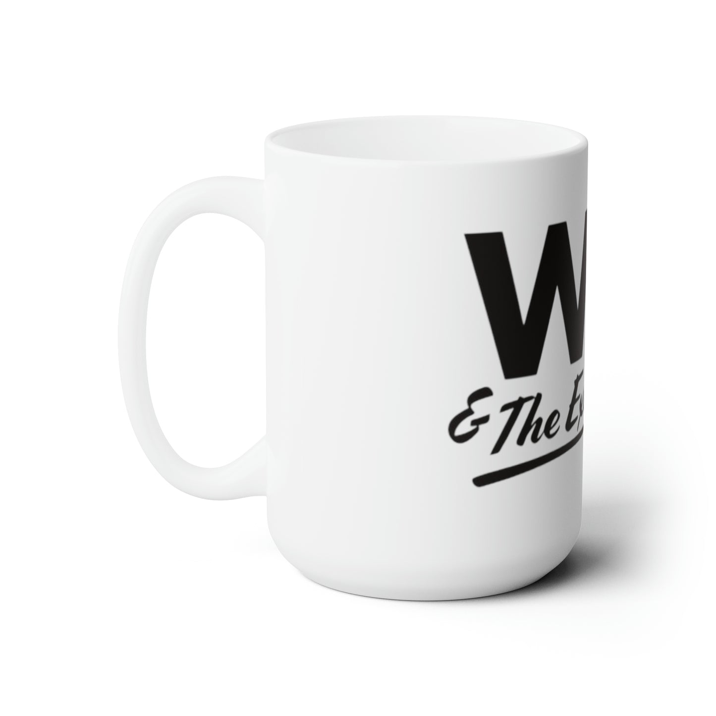 W!LL & The Exclamation 15oz Mug (White/Black)