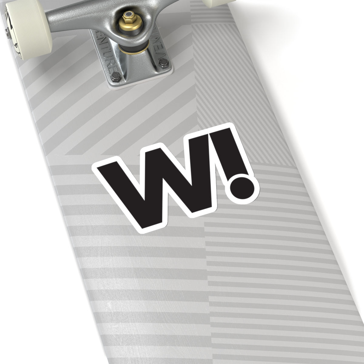 "W!" Brand Stickers