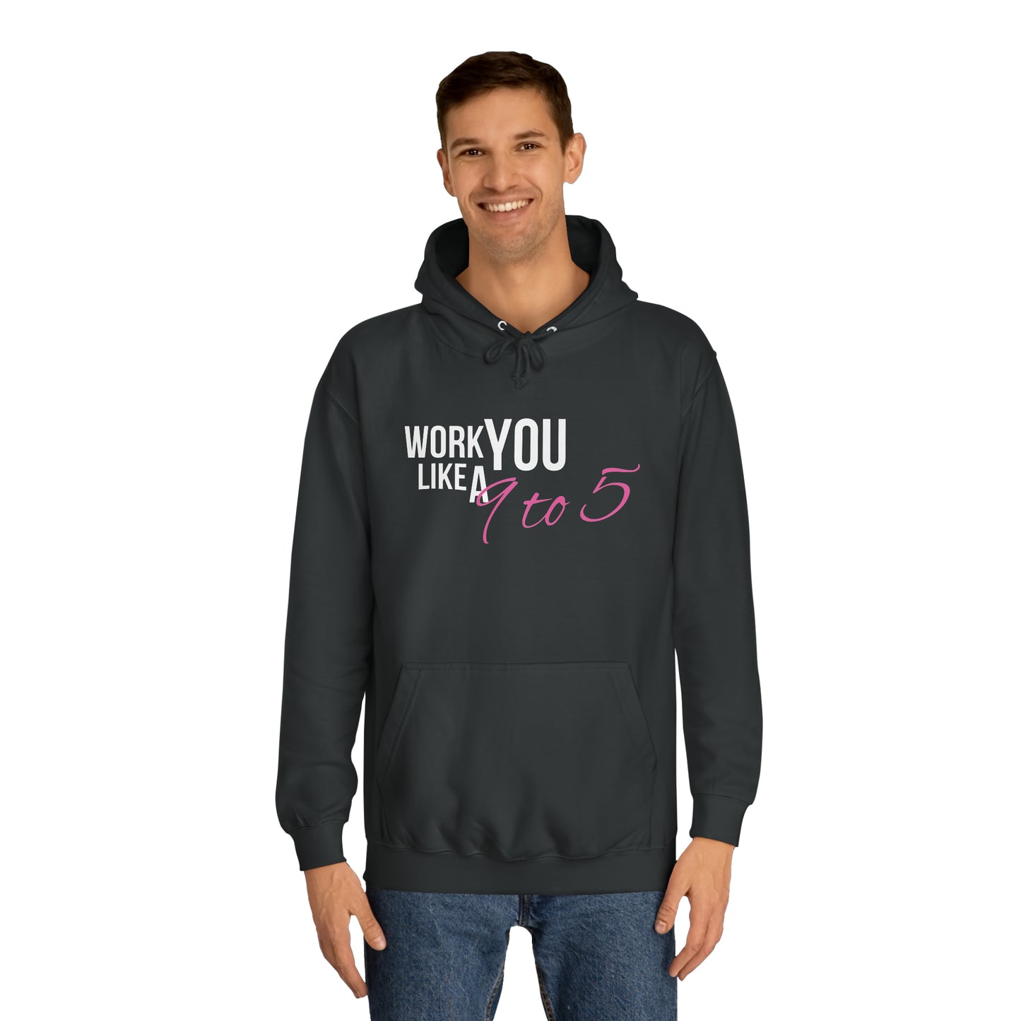 "9 to 5" Unisex College Hoodie