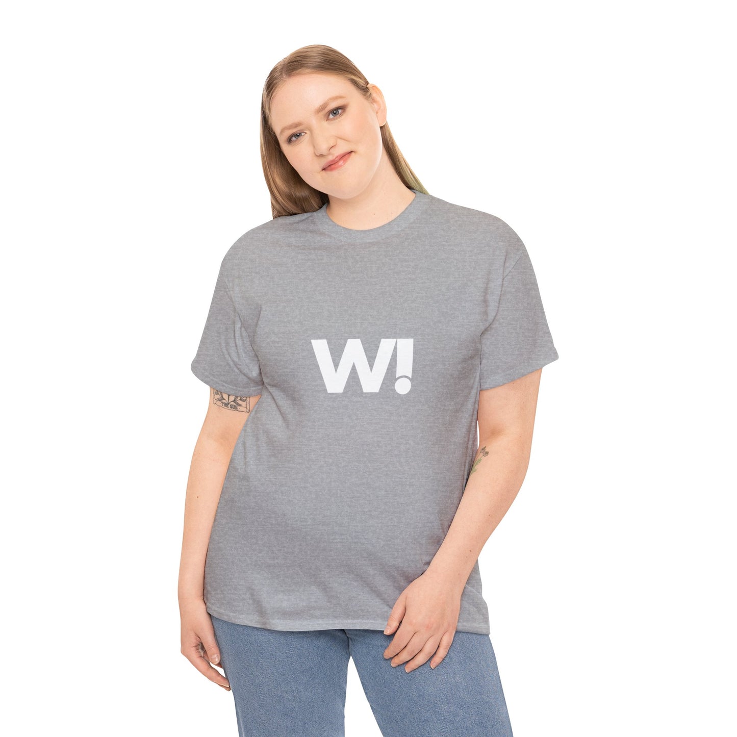 "W!" Unisex Heavy Cotton Tee