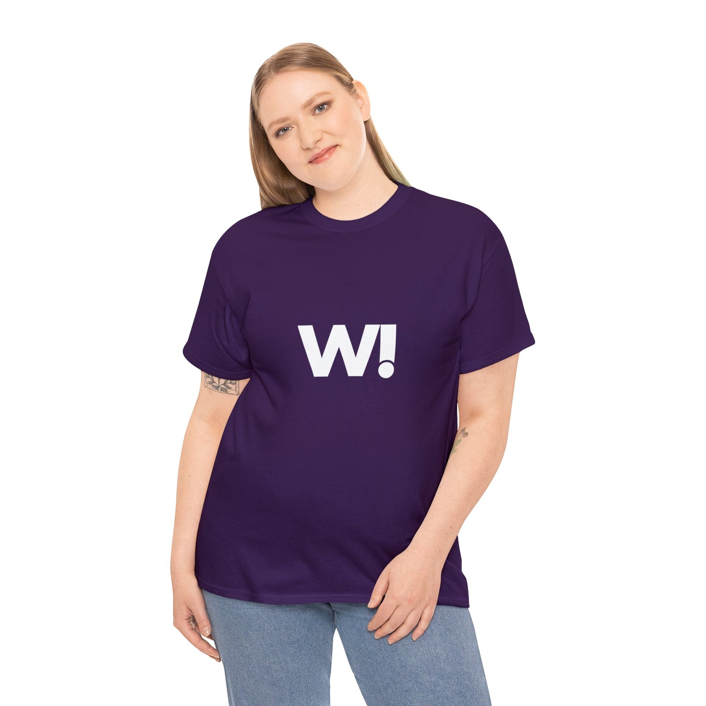 "W!" Unisex Heavy Cotton Tee