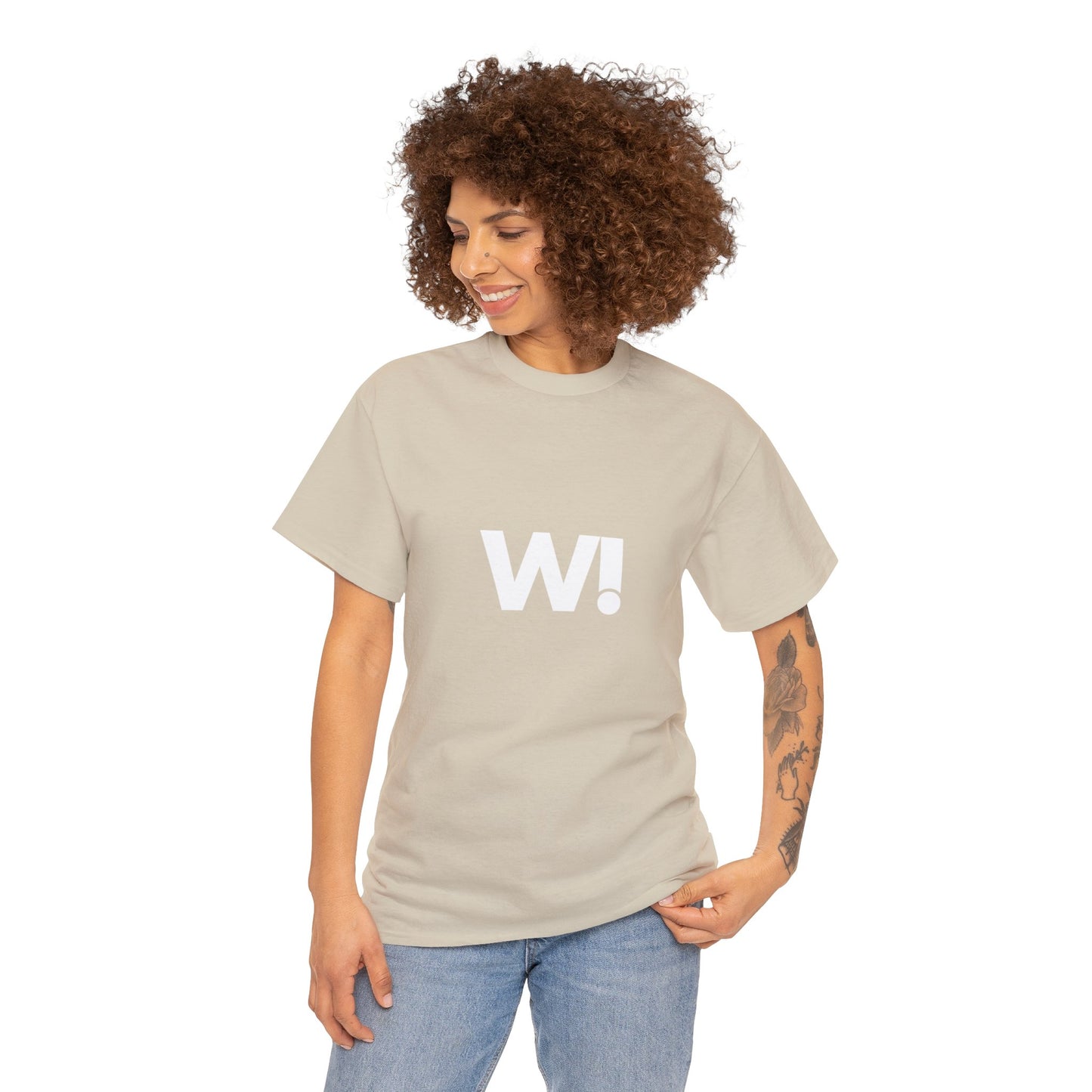 "W!" Unisex Heavy Cotton Tee