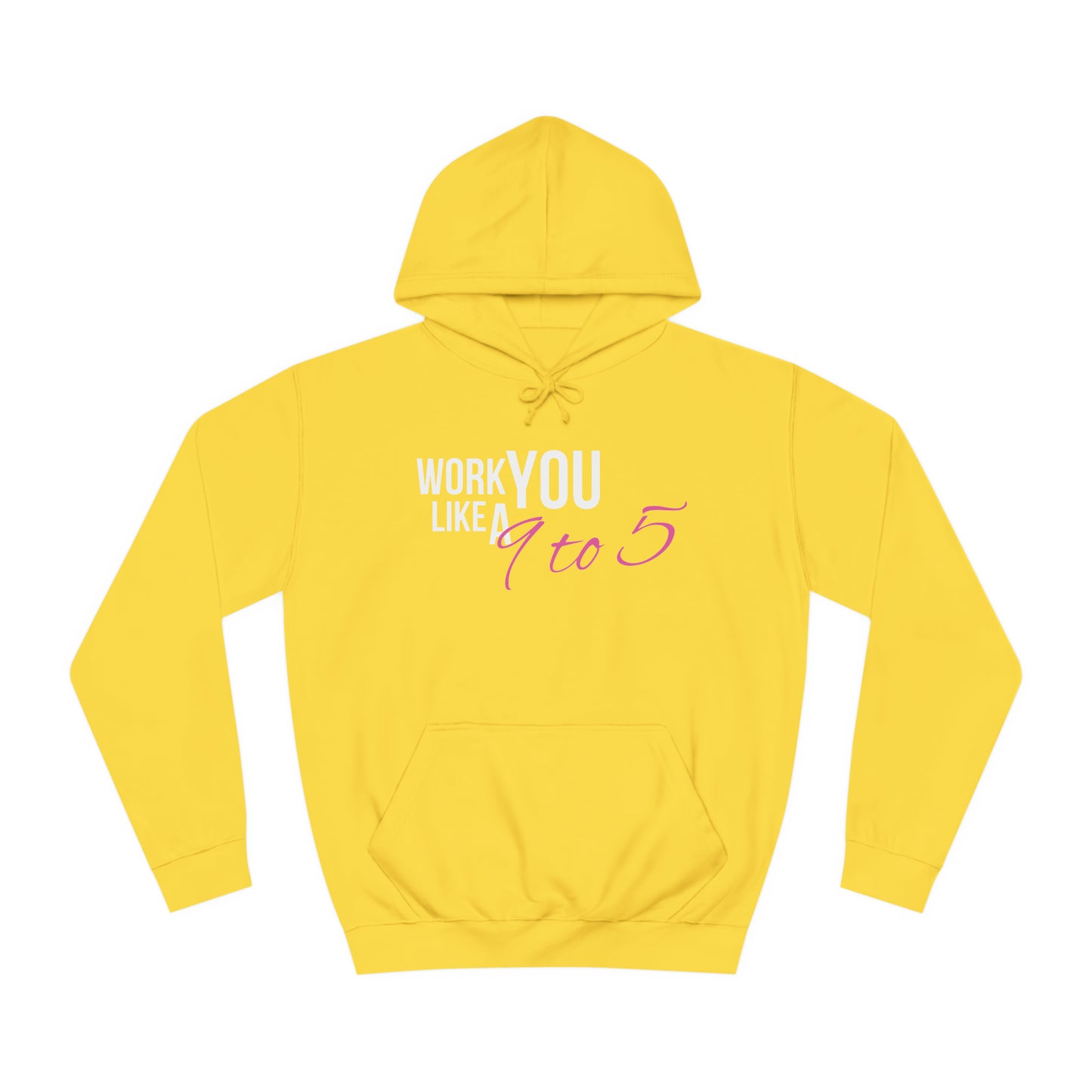 "9 to 5" Unisex College Hoodie