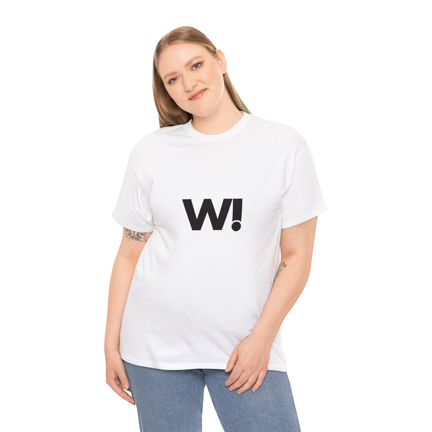 "W!" Unisex Heavy Cotton Tee