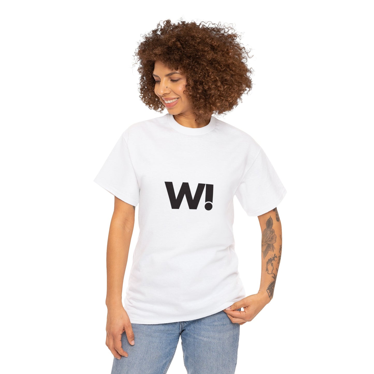 "W!" Unisex Heavy Cotton Tee