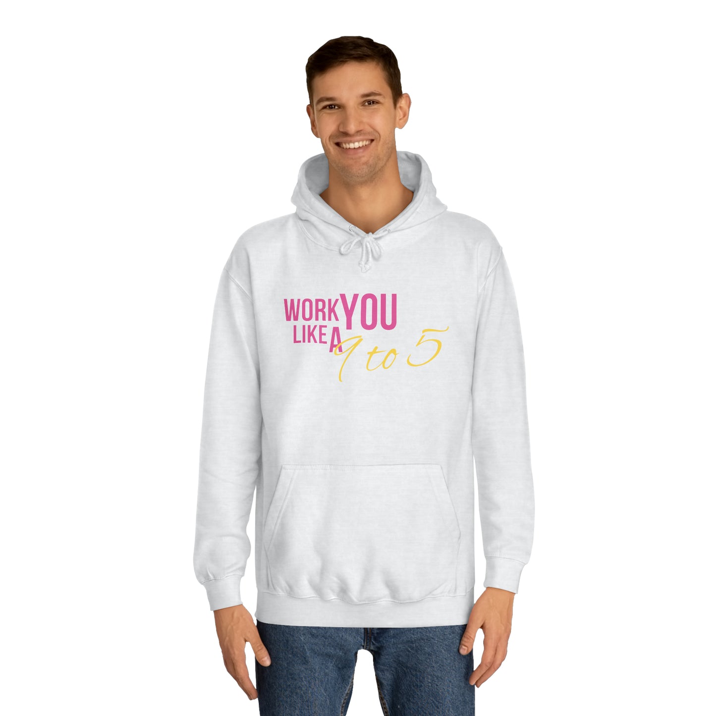 "9 to 5" Unisex College Hoodie