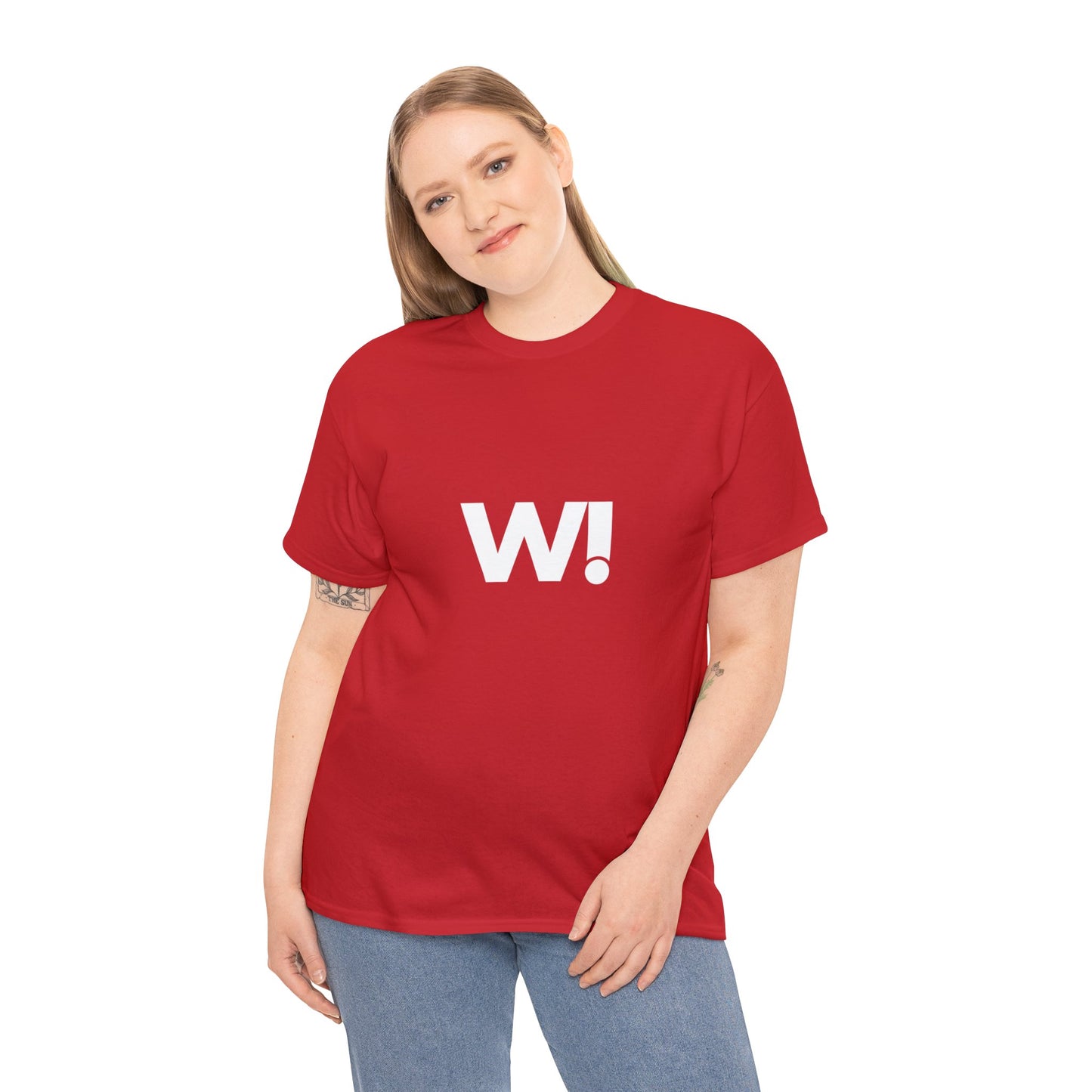 "W!" Unisex Heavy Cotton Tee