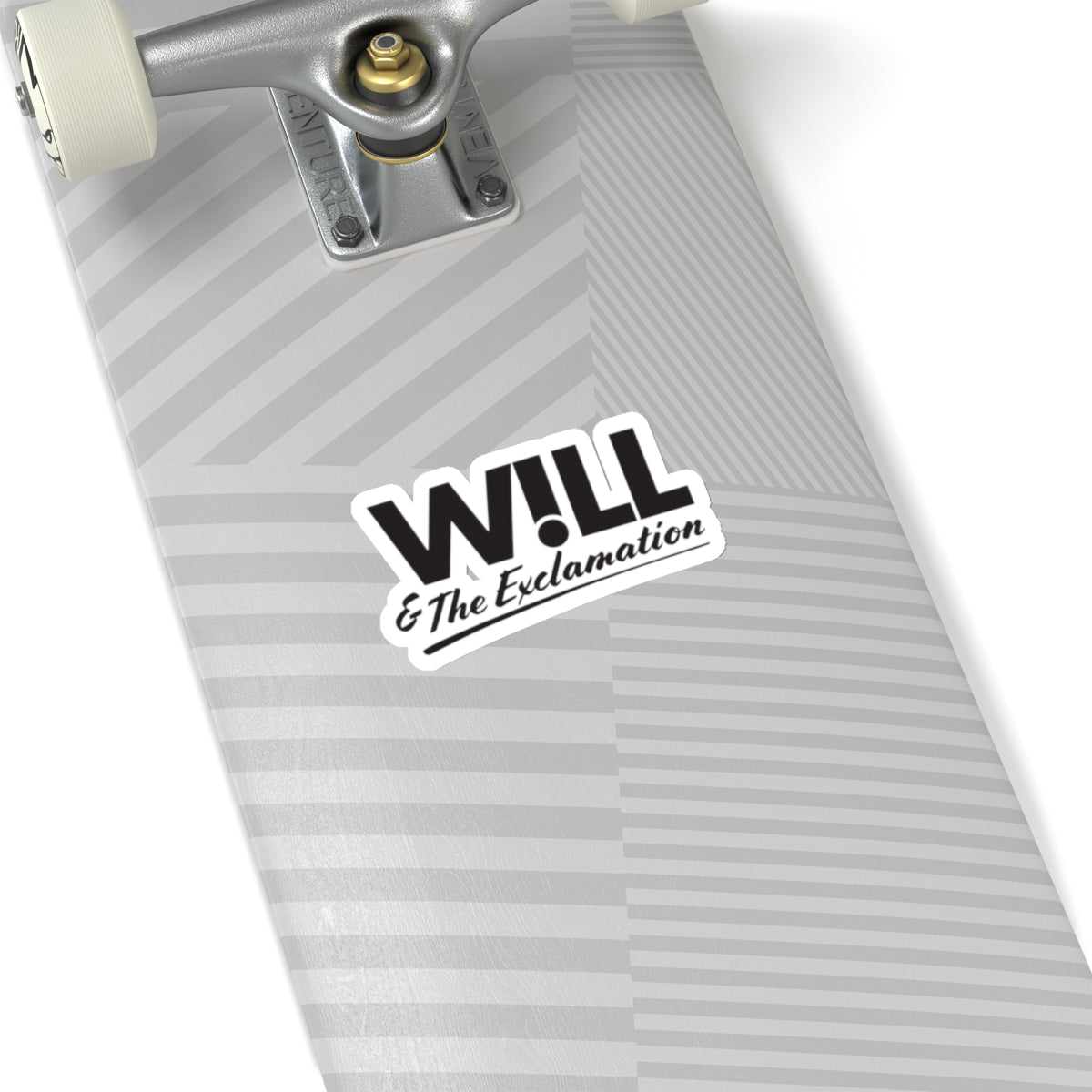 "Will and The Exclamation" Stickers