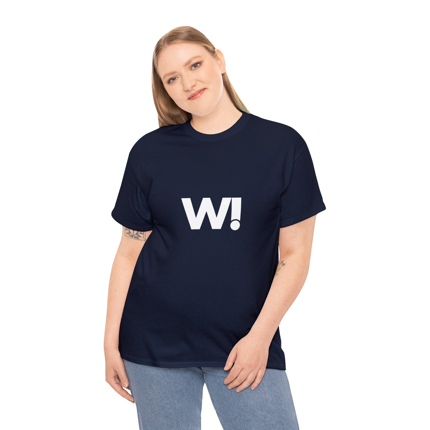 "W!" Unisex Heavy Cotton Tee