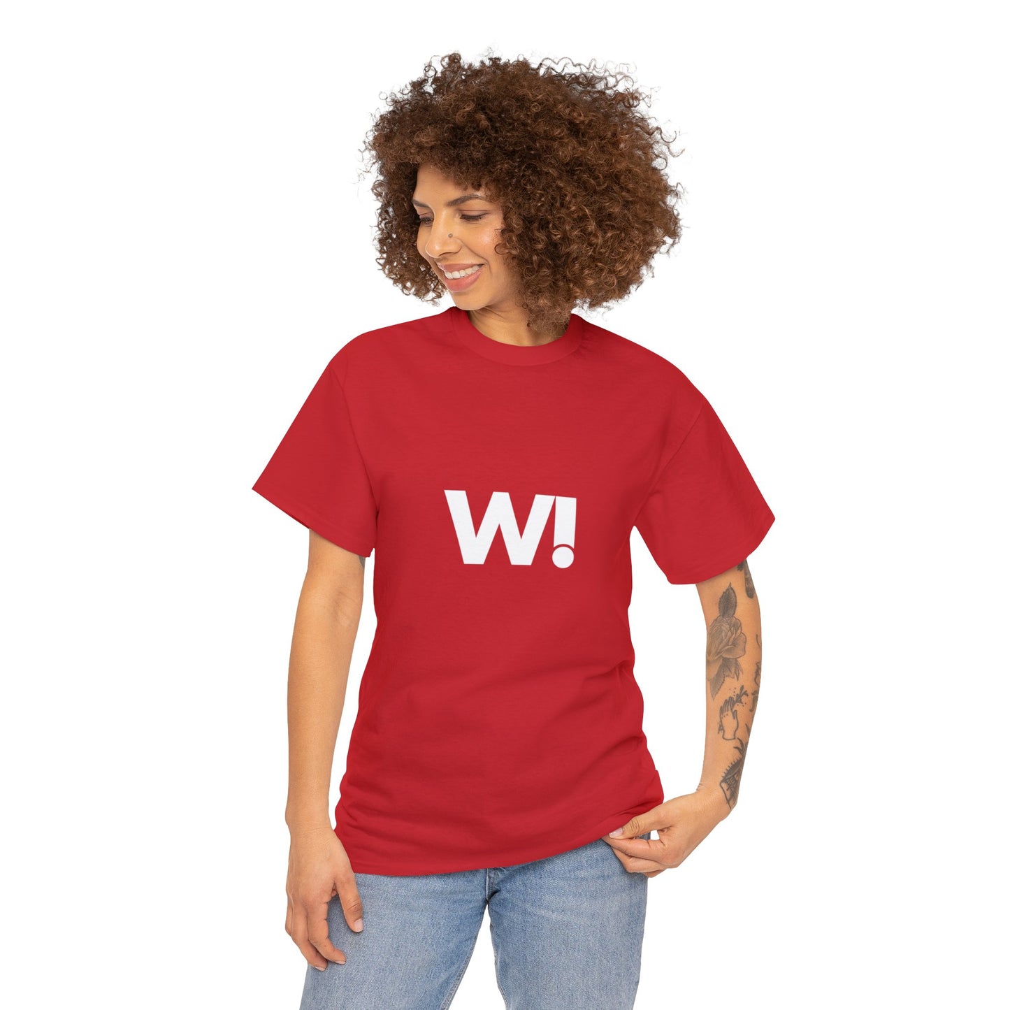 "W!" Unisex Heavy Cotton Tee