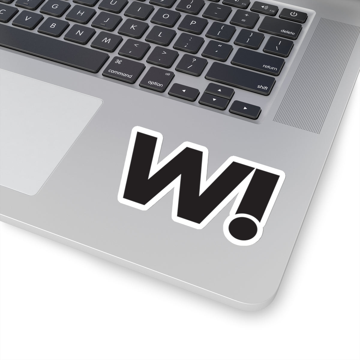 "W!" Brand Stickers