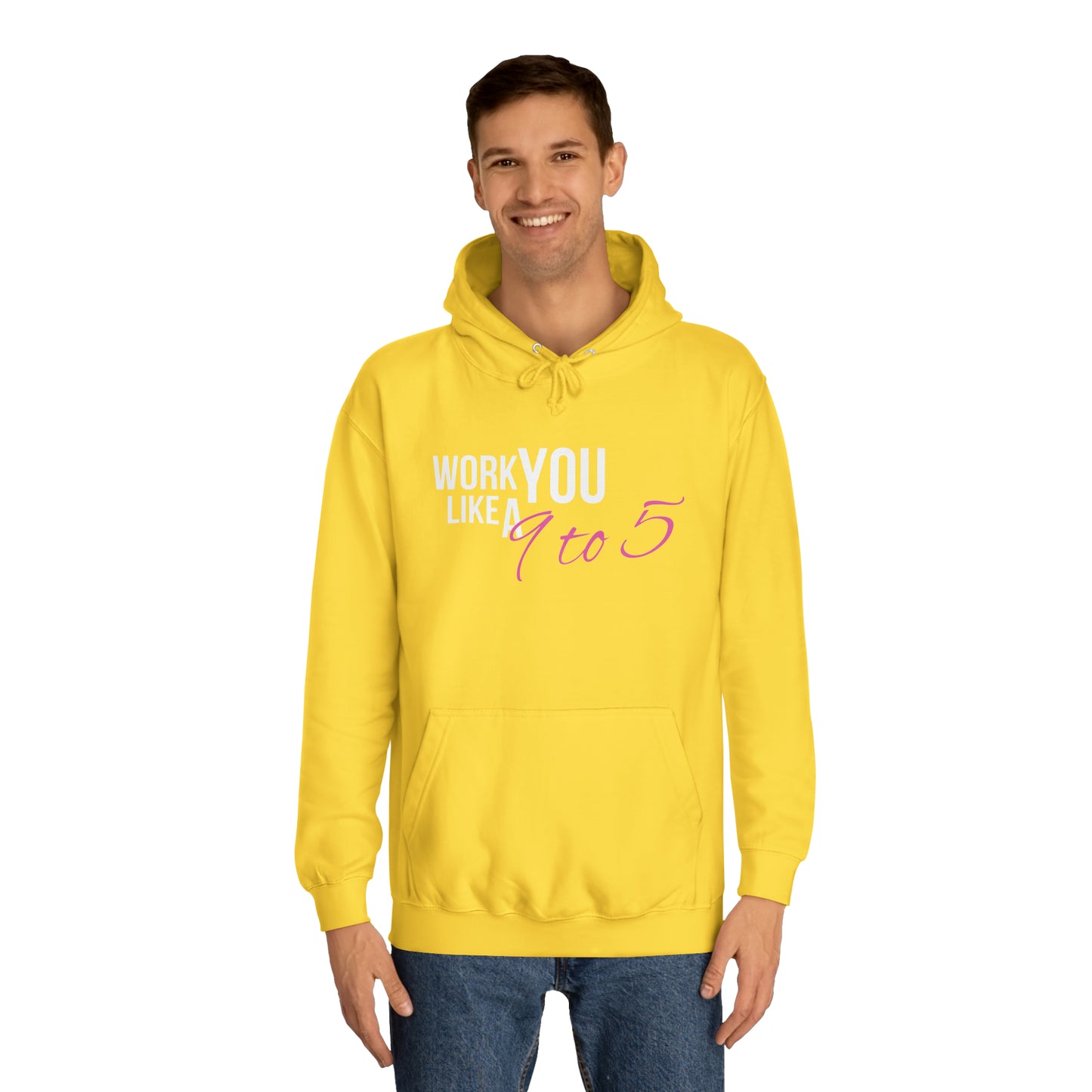 "9 to 5" Unisex College Hoodie