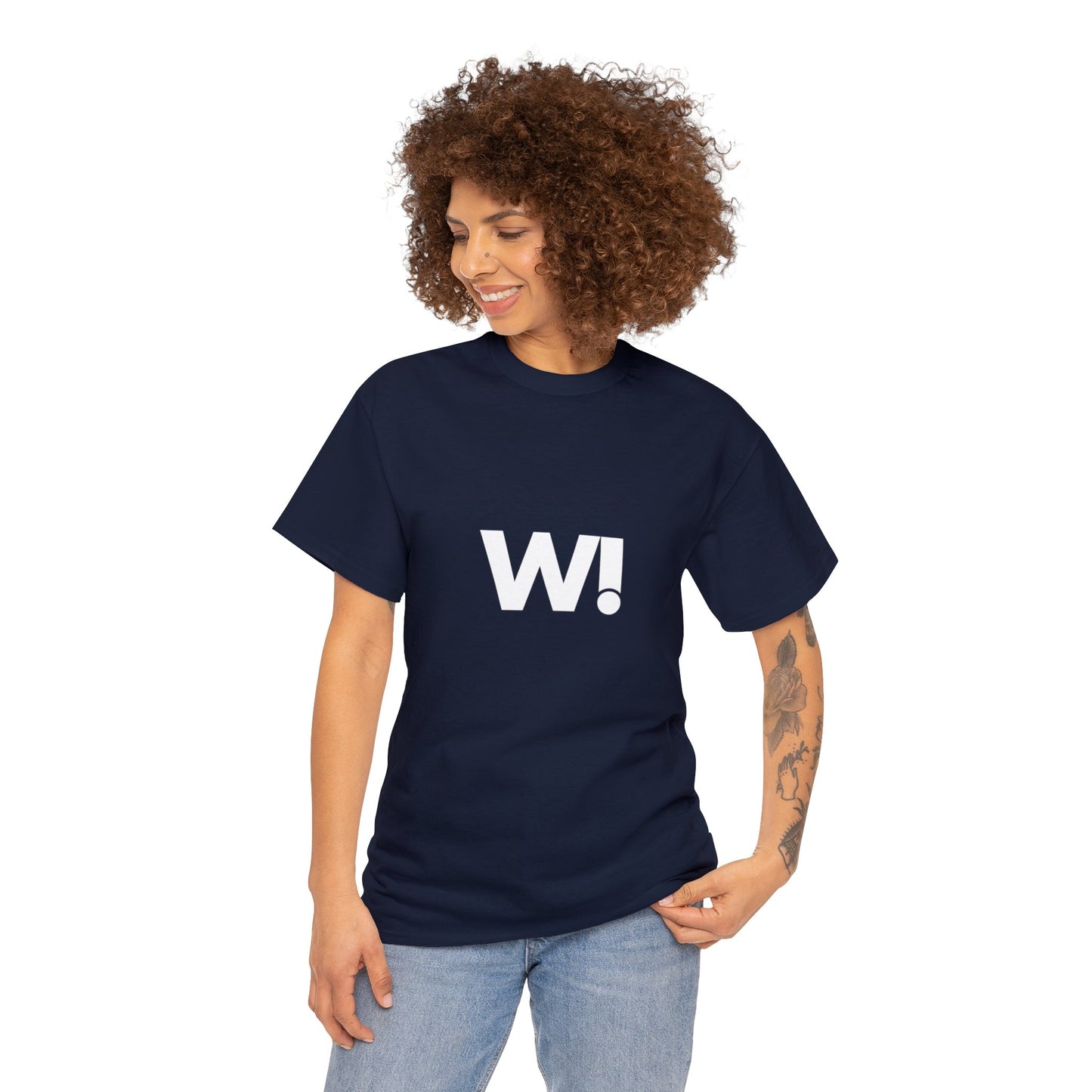 "W!" Unisex Heavy Cotton Tee