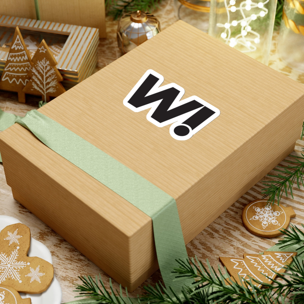 "W!" Brand Stickers