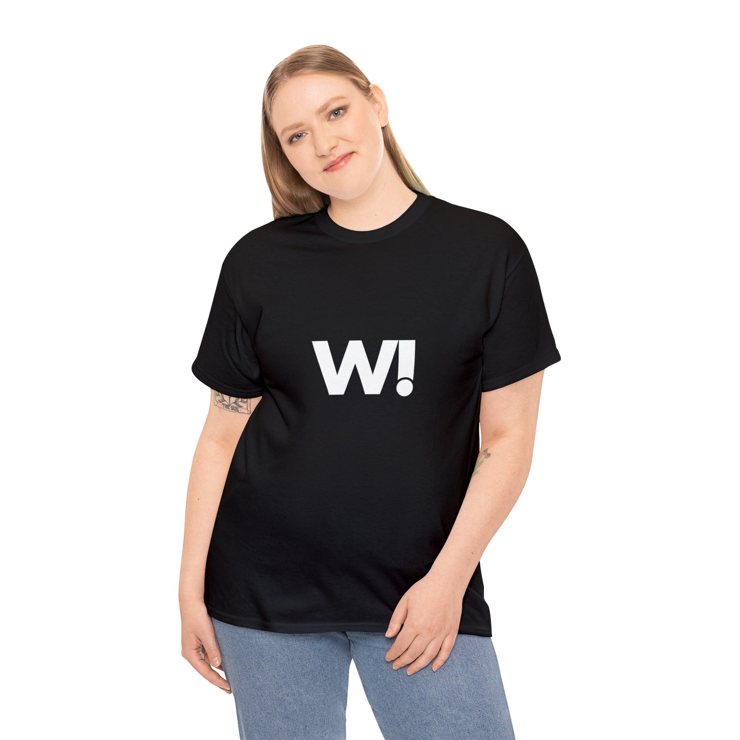 "W!" Unisex Heavy Cotton Tee